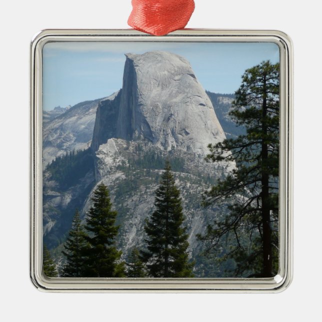 Halbkuppel von Panoramaweg I Silbernes Ornament (Vorne)