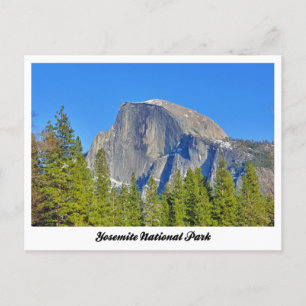 Halbkuppel Yosemite Postkarte