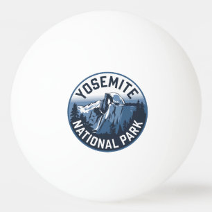 Halbkuppel Yosemite RundEmblem Tischtennisball