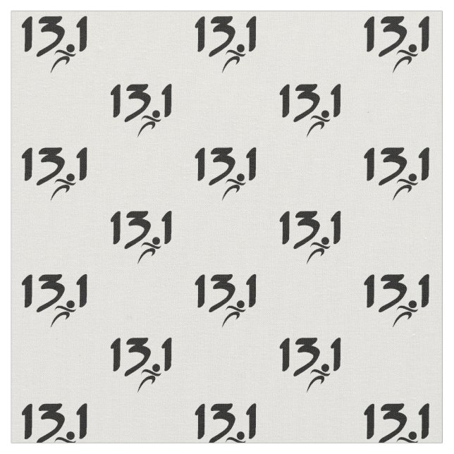 Halbmarathon 13,1 stoff (Nahaufnahme)