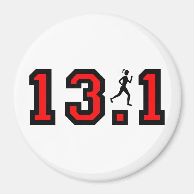 Halbmarathon der Frauen Magnet (Vorne)