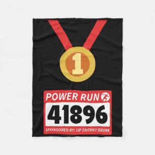 Halbmarathon Halloween-Kostüm 1 Fleecedecke