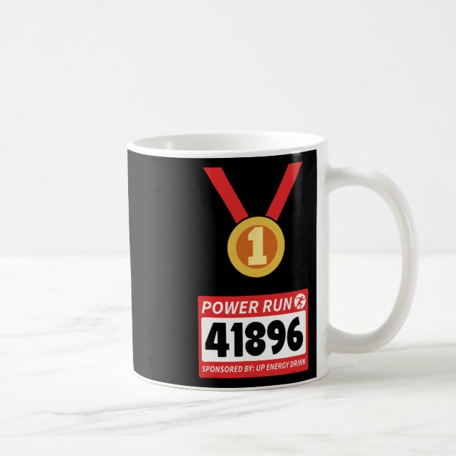 Halbmarathon Halloween-Kostüm der Runner Kaffeetasse (Rechts)