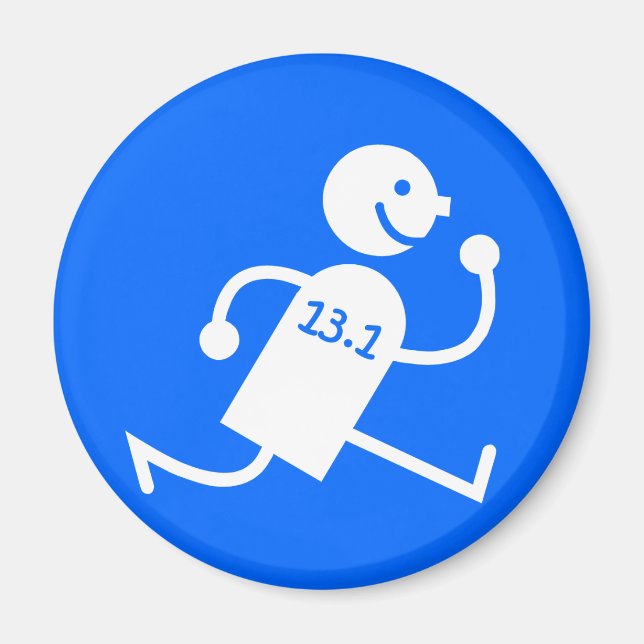 Halbmarathon Magnet (Vorne)