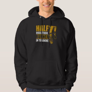 Halbmarathonläufer im Training für 13 1 Hoodie