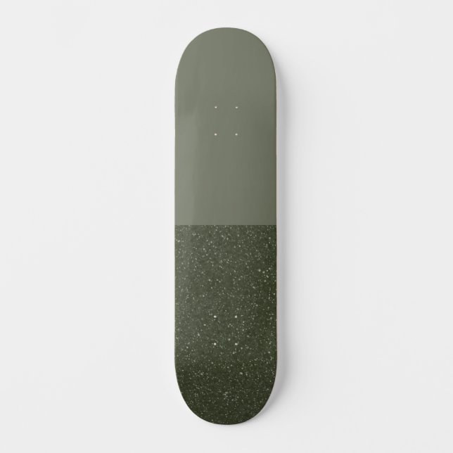 Halbmatte, halb texturierte Moos, grüne Skateboard (Vorderseite)
