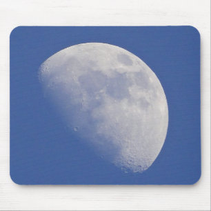 Halbmond am blauen Himmel Mousepad