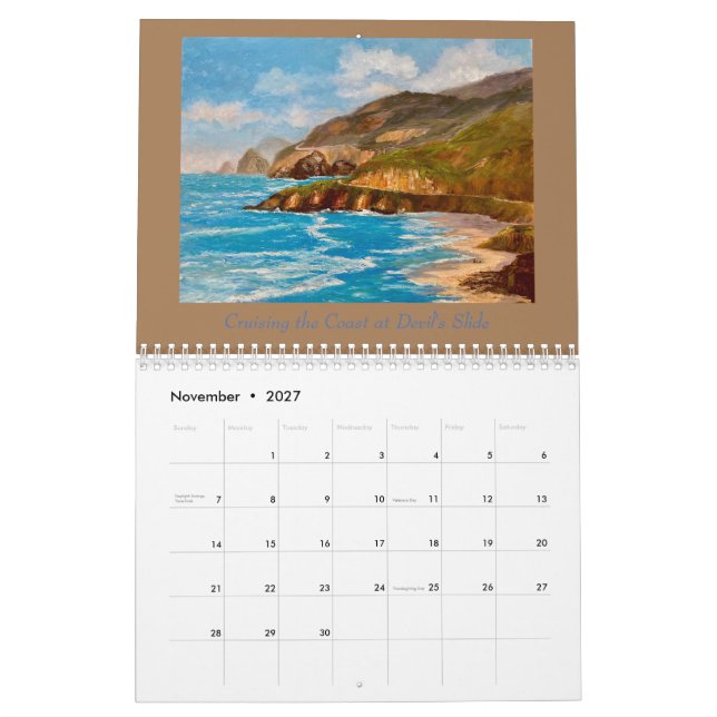 Halbmond Bay 2022 Kalender (Nov 2027)