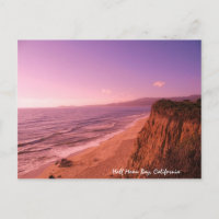 Halbmond-Bay-Postkarte