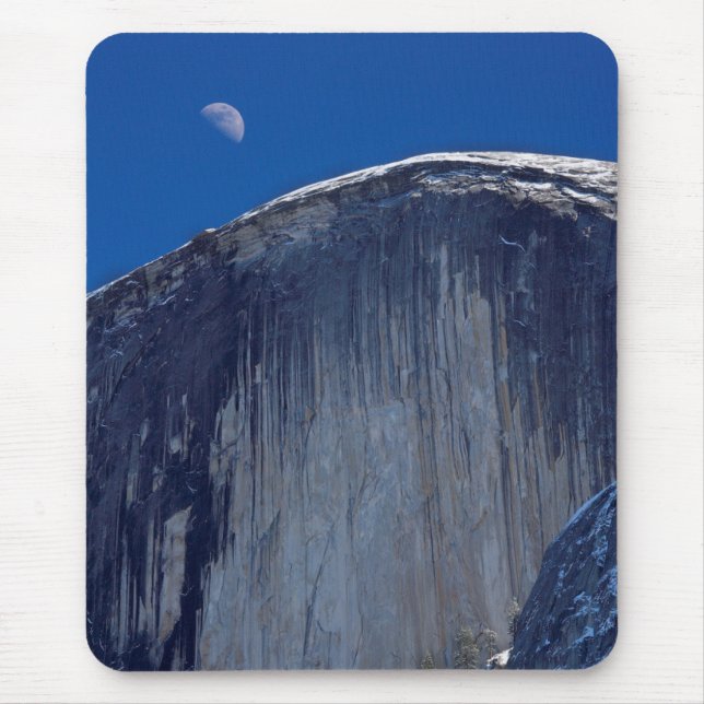 Halbmond, der über Spitze der halben Haube steigt Mousepad (Vorne)
