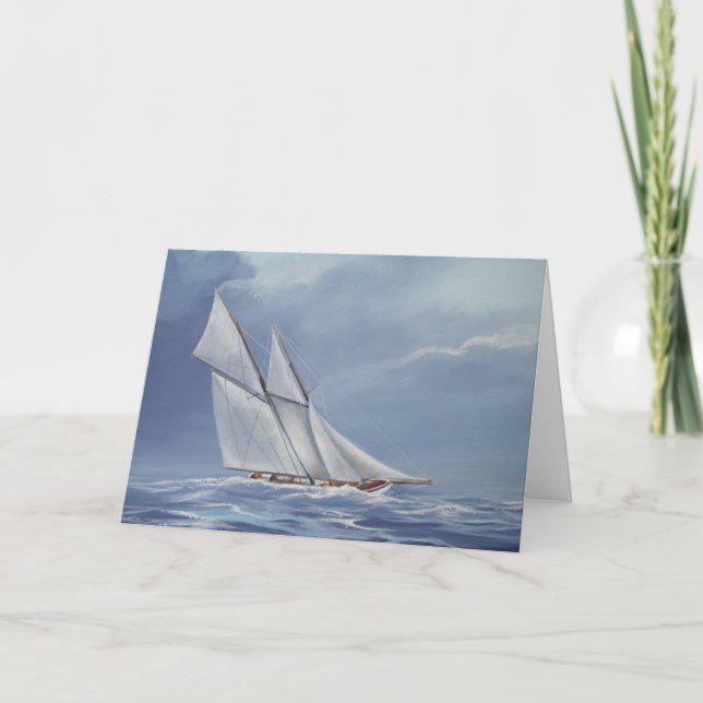 Halbmond Einladung (Vorderseite)