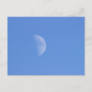 Halbmond-Fotoposter Postkarte