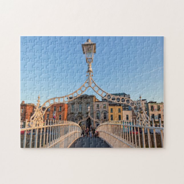 Halbpenny Bridge Dublin Irland. (Horizontal)