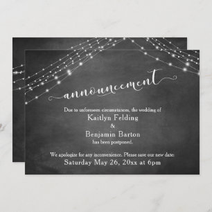 Halbpension Ankündigung verspäteter Hochzeit