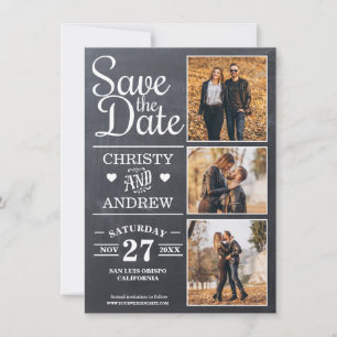 Halbpension Rustikale Fotomaterial Save The Date