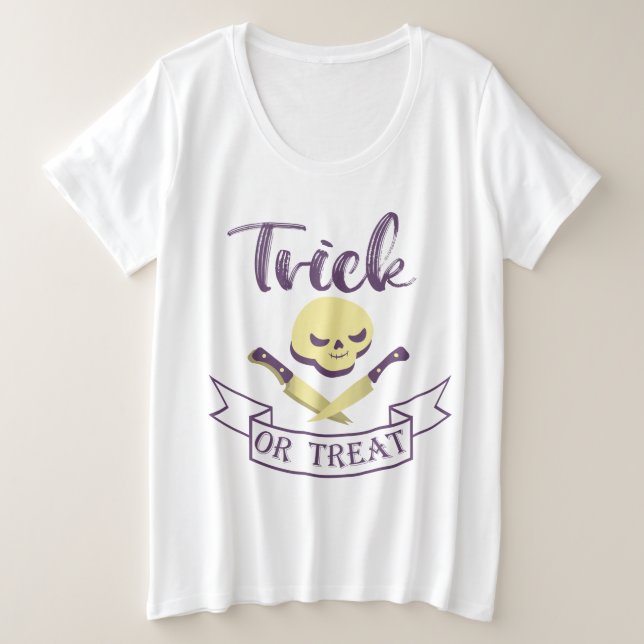 Halbränder Große Größe T-Shirt (Design vorne)