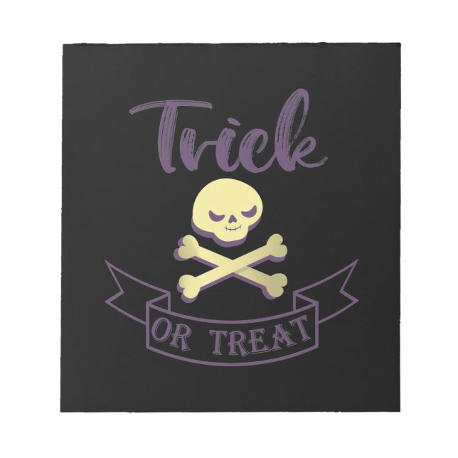 Halbränder Notizblock (Vorderseite)