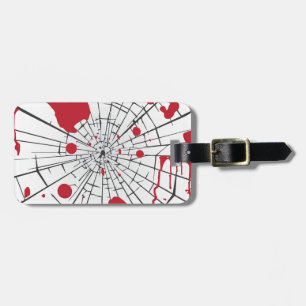 halbröckiges Glas Gepäckanhänger