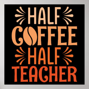 Halbtagslehrer Poster