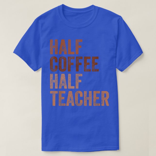 Halbtagslehrer Vintag T-Shirt (Design vorne)