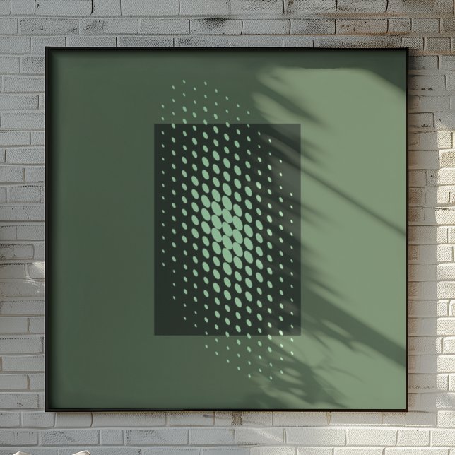 Halbton-Glow-Retro-Art Poster (Von Creator hochgeladen)