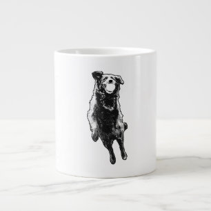 Halbton-Himmelsbogen Jumbo-Tasse