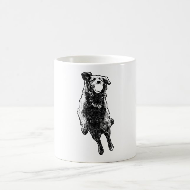 Halbton-Himmelsbogen Kaffeetasse (Mittel)