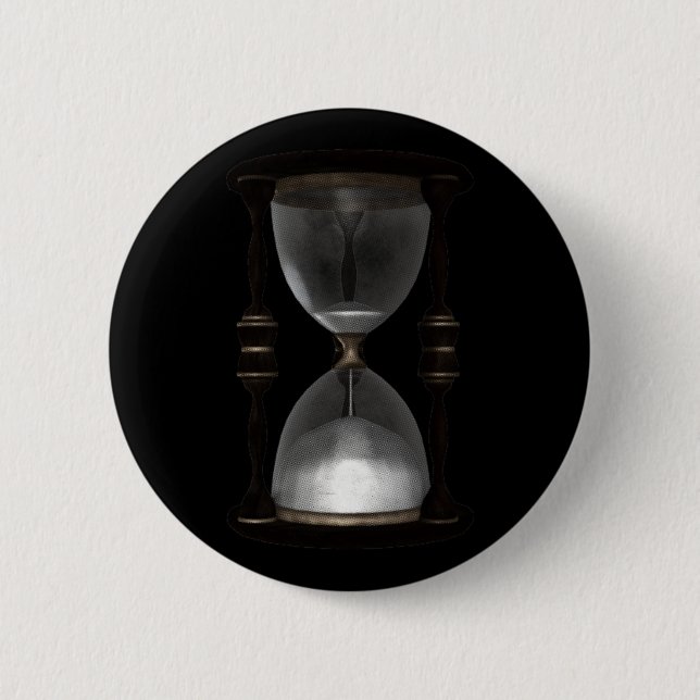 Halbtonhourglass-Sand-Timer Button (Vorderseite)