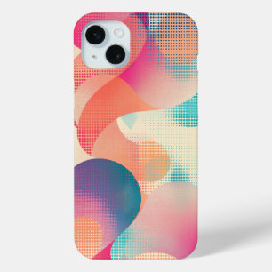 Halbtransparente Formen und Punktmuster Case-Mate iPhone Hülle