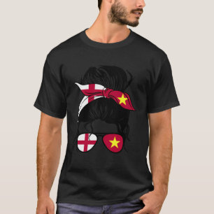 Halbvietnamesisch Halbenglisch Mix England und Vie T-Shirt