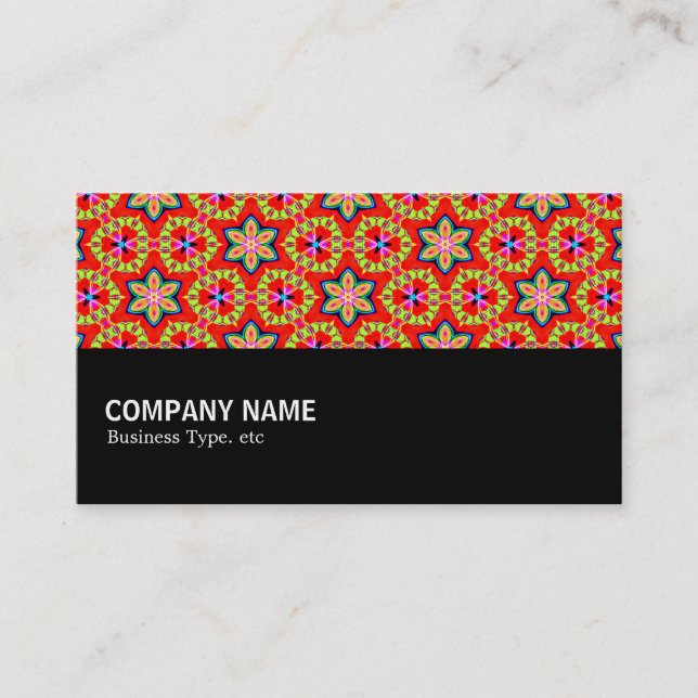 Halbway 019 - Terrazzo Pattern 010 Visitenkarte (Vorderseite)
