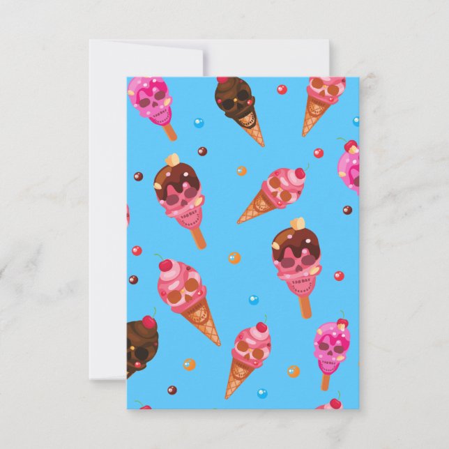 Halbwintereiskulpturen Einladung (Vorderseite)