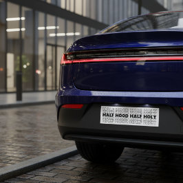 Halbzeit Heiliger Autoaufkleber