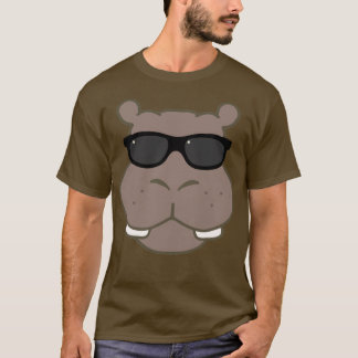 Halcyon Hippo Graphic T-Shirt (braun)