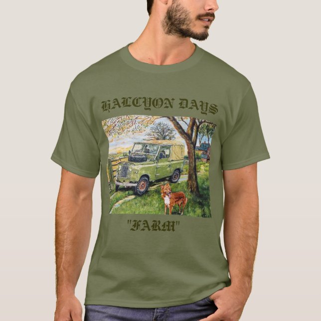 Halcyon Tag"BAUERNHOF" T - Shirt (Vorderseite)
