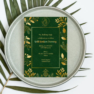 Haldi Kumkum Zeremonie Einladung