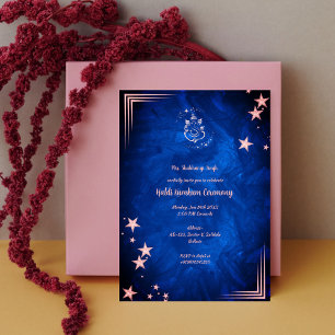 Haldi Kumkum Zeremonie Einladung