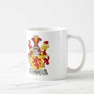 Hale Familienwappen Kaffeetasse