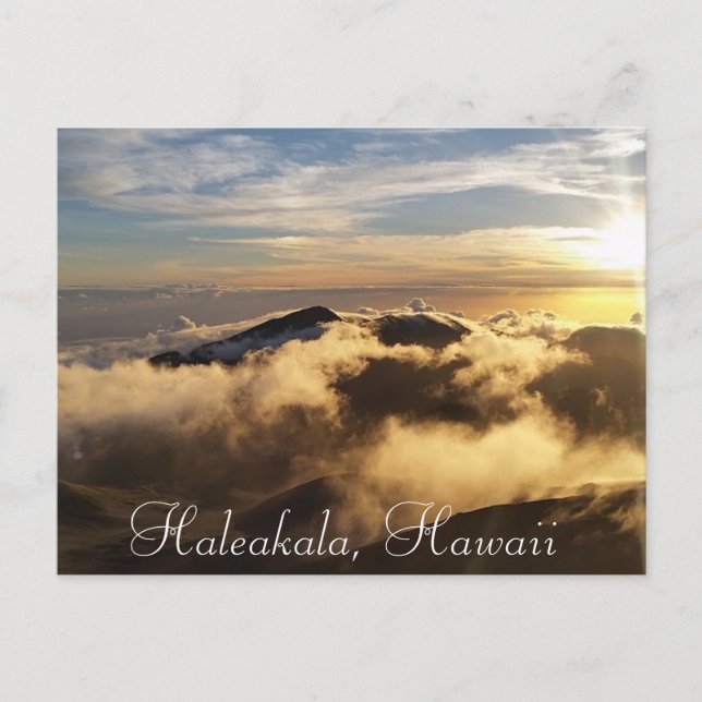 Haleakala, Hawaii Fotografie Postcard Keepake Postkarte (Vorderseite)