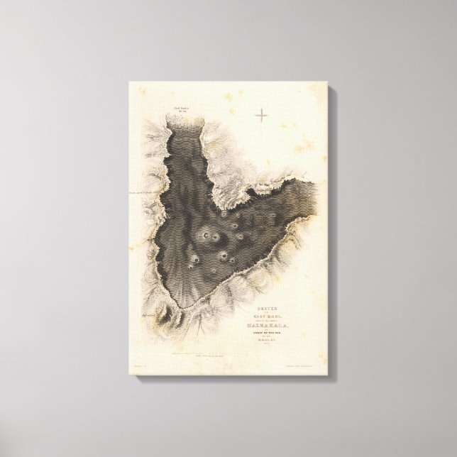 Haleakala, Hawaii Leinwanddruck (Vorderseite)