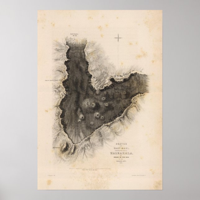 Haleakala, Hawaii Poster (Vorne)