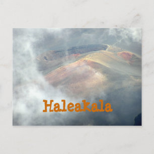 "HALEAKALA IN THE CLOUDS" POSTCARD POSTKARTE