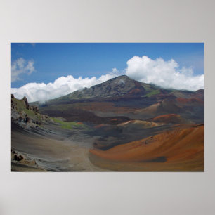 Haleakala Krater, Maui, Hawaii Poster