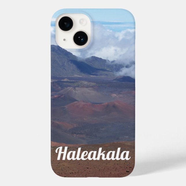 Haleakala Maui Sunrise Crater View iPhone 14 Coque (Verso)