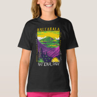 Haleakala National Park Hawaii Distressed Vintage