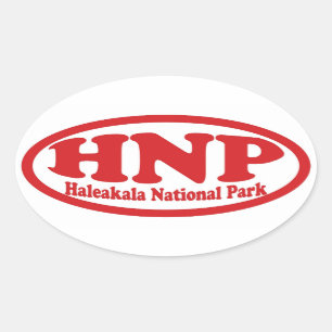 Haleakala National Park Root Oval Aufkleber