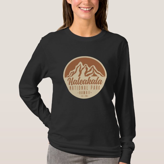 Haleakala Nationalpark Hawaii T-Shirt (Vorderseite)