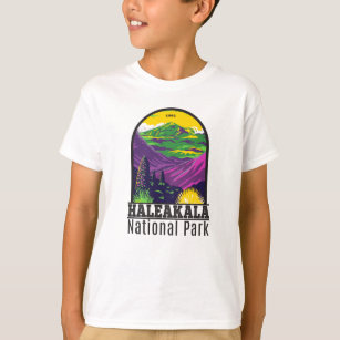 Haleakala Nationalpark Hawaii Vintager T - Shirt