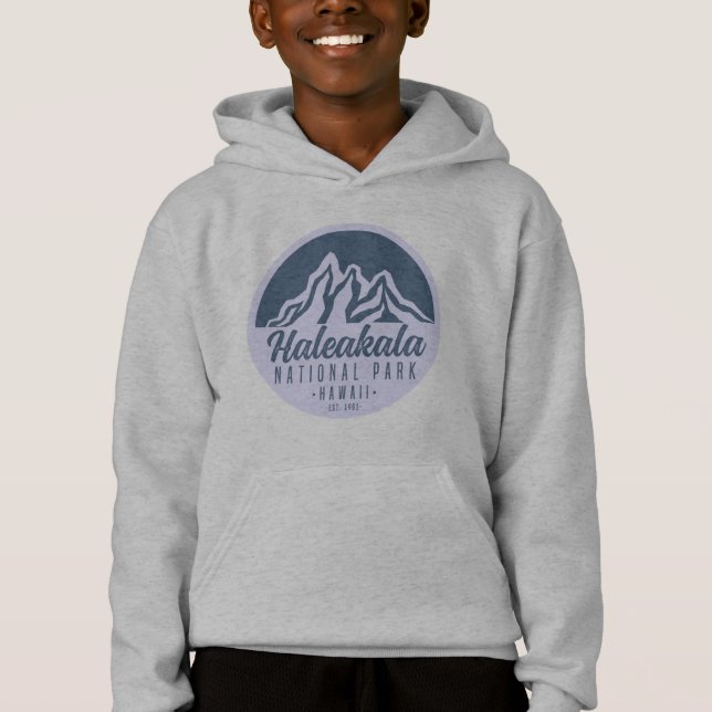 Haleakala Nationalpark Hawaii Wandern Hoodie (Vorderseite)