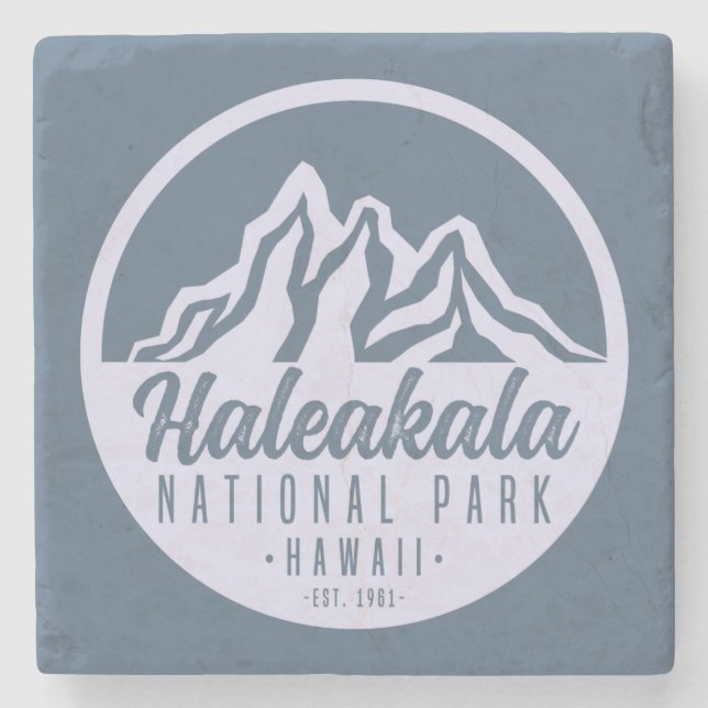 Haleakala Nationalpark Hawaii Wandern Steinuntersetzer (Vorderseite)